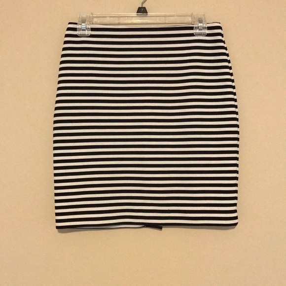 Stripped pencil skirt - Picture 1 of 3